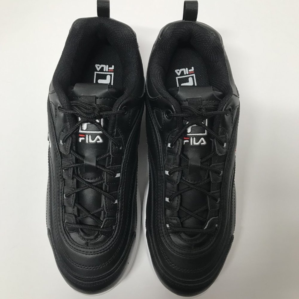 FILA Ray Sneakers in Black, FILA Red, and White - Picture 6 of 16